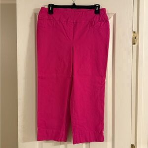 Zac & Rachel Vibrant Pink Cropped Pants